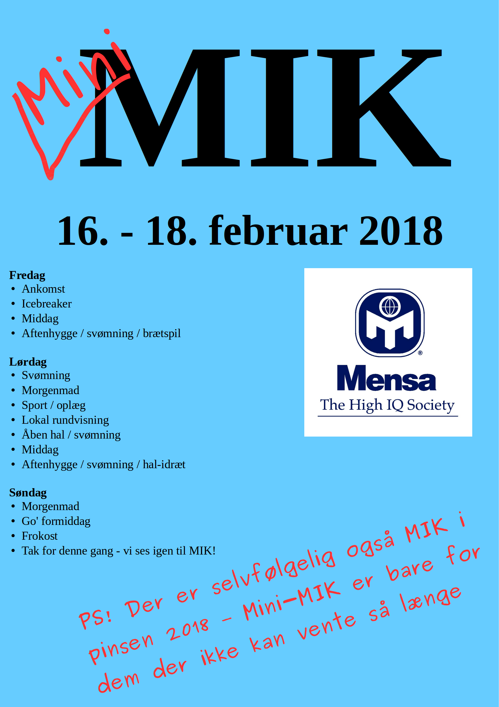 Mini-MIK 2018